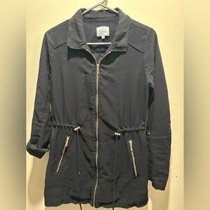 Kismet Black Utility Jacket for Women